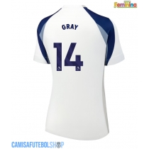 Camisa de time de futebol Tottenham Hotspur Archie Gray #14 Replicas 1º Equipamento Feminina 2025-26 Manga Curta